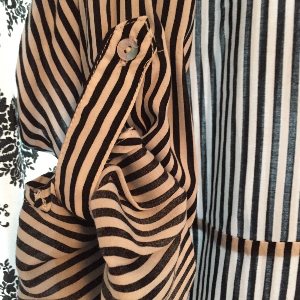 Mandarin collar button down - Picture 2 of 3
